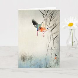 Kingfisher Hunting - Ohara Koson - Vintage Art Kort