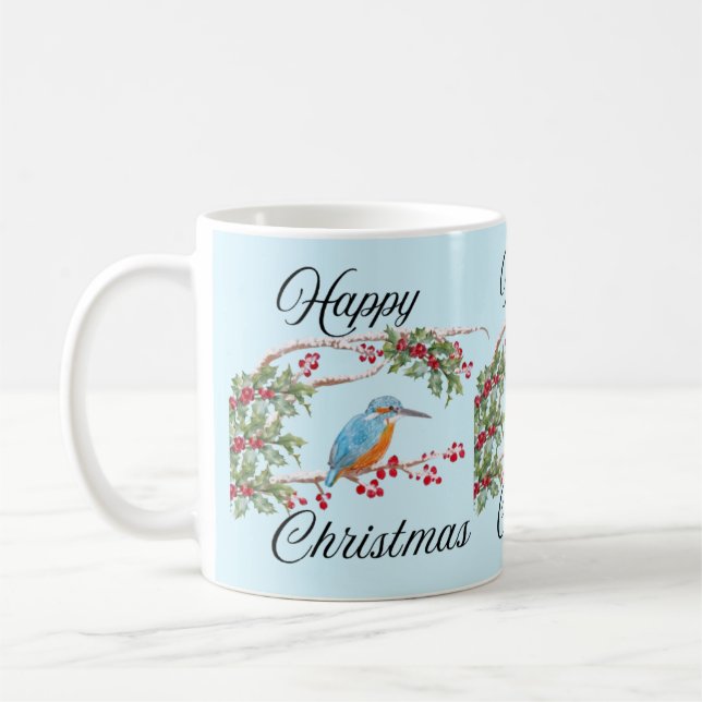 Kingfisher-jul Kaffemugg (Vänster)