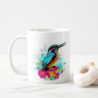 Kingfisher kaffe mugg
