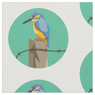 Kingfisher Kotare NZ bird Tyg