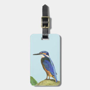 Kingfisher Luggage Tag Bagagebricka