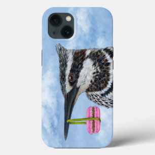 Kingfisher och makaron iPhone 13 fodral