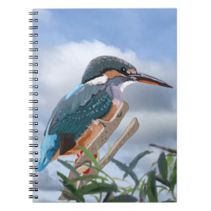 Kingfisher och Willow Anteckningsbok