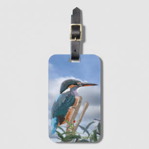 Kingfisher och Willow Luggage Tag Bagagebricka