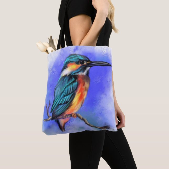 Kingfisher ote Bag Tygkasse (Närbild)