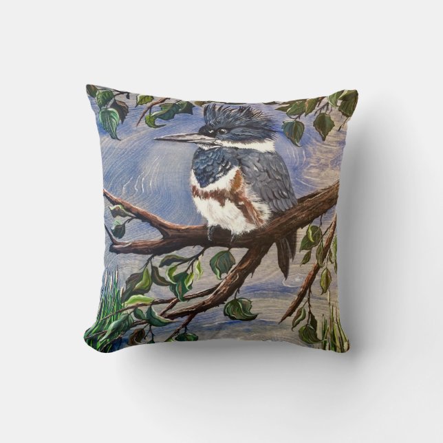 Kingfisher Pillow Kudde (Framsida)