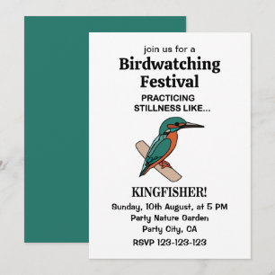 Kingfisher praktiserar Stillness som Kingfisher Inbjudningar