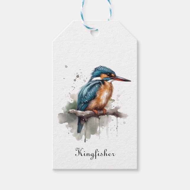 Kingfisher Presentetikett (Framsidan)