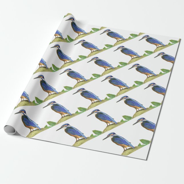 Kingfisher Presentpapper (Utrullad)