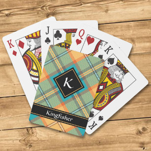 Kingfisher Tartan-betalkort Casinokort