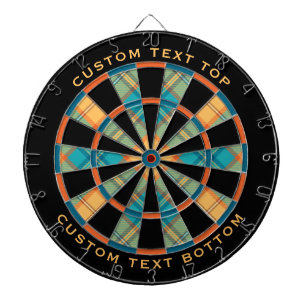 Kingfisher Tartan Dart Board Darttavla