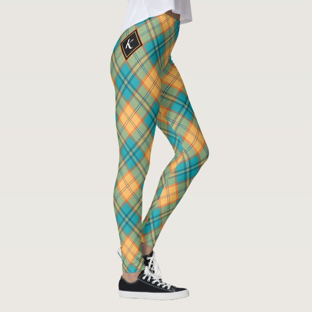 Kingfisher Tartan Leggings (Höger)