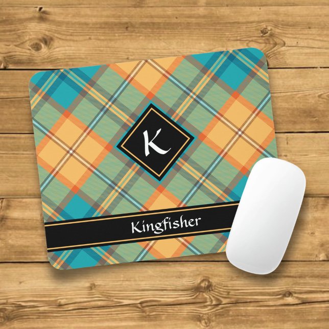 Kingfisher Tartan Mouse Pad Musmatta (Skapare uppladdad)