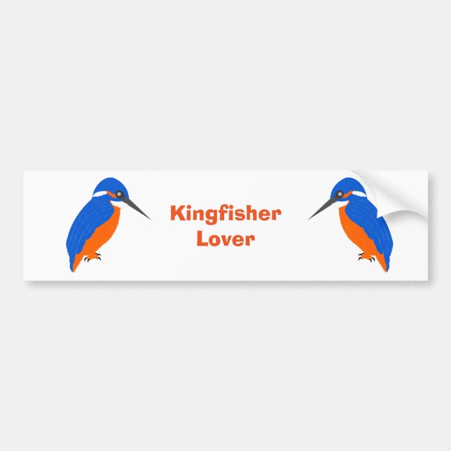 Kingfisherdesign Bildekal (Framsidan)