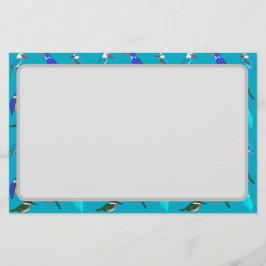 Kingfishers brevpapper