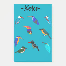 Kingfishers Post-it Block