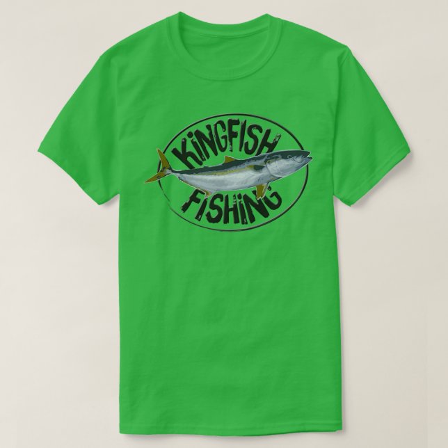 Kingfiskfiske T Shirt (Design framsida)