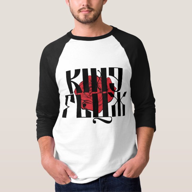 KingFluxRose Tee Shirt (Framsida)