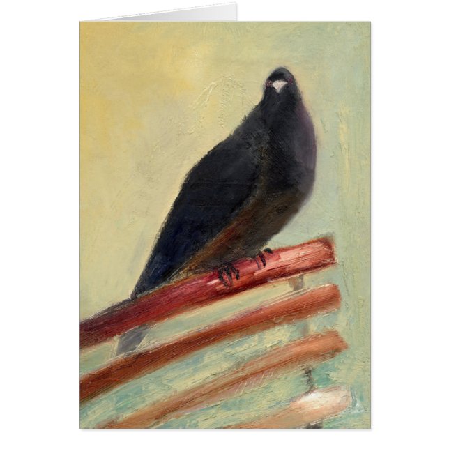 Kingly Court Pigeon 2013 Hälsningskort (Framsidan)