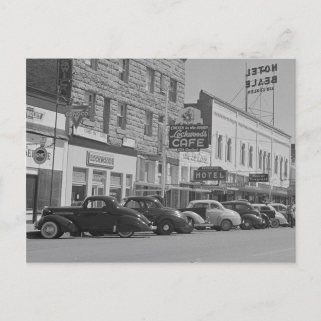 Kingman, Arizona 1943-vykort Vykort (Framsida)