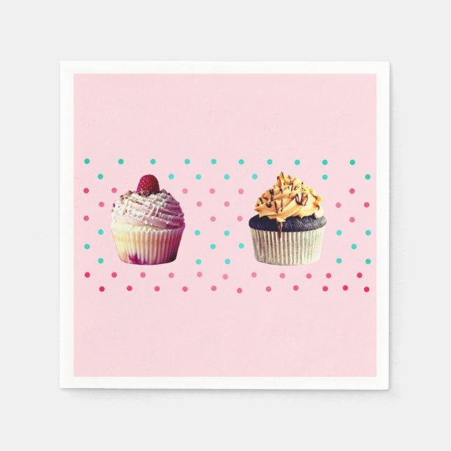 Kingor och prickar, färgade blöjor pappersservett (Framsidan)