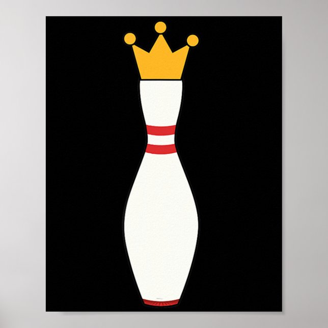 Kingpin Bowling League Gift Poster (Framsidan)