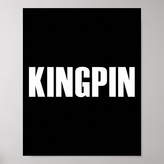 Kingpin Funny Bowling Poster (Framsidan)