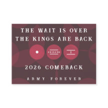 Kings are Back ARIRANG Comeback Gratis Kort