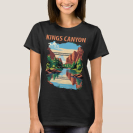 Kings Canyon Floddal Retro Resa T Shirt