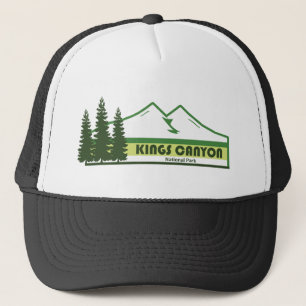 Kings Canyon National Park Gröna Ränder Keps