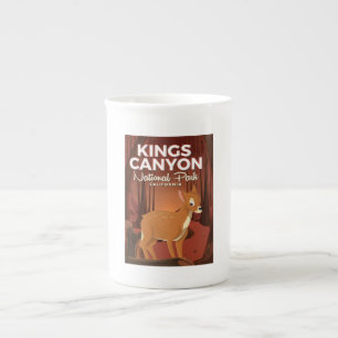 Kings Canyon nationalpark Kalifornien Benporslin Mugg