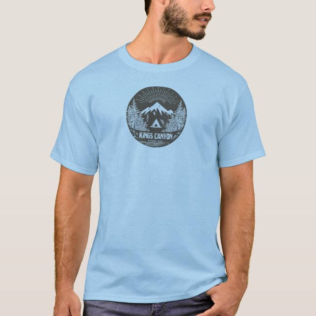 Kings Canyon Nationalpark T Shirt (Framsida)