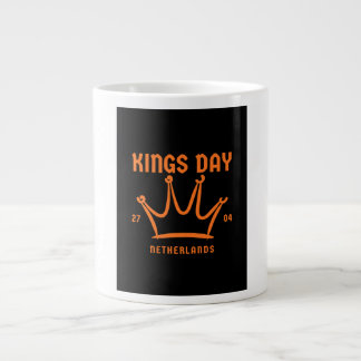 Kings Day 2026 Netherlands orange crown mug Jumbo Mugg
