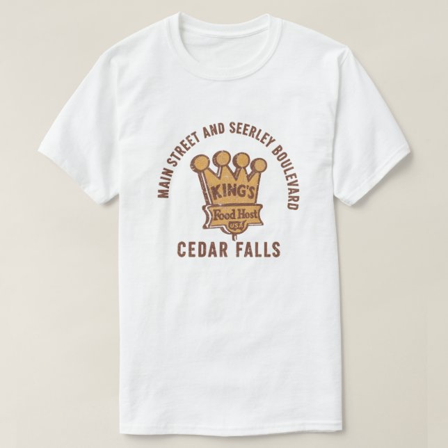 King's Food Host, Cedar Falls T Shirt (Design framsida)
