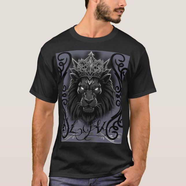 Kings lv blacklyon t shirt (Framsida)