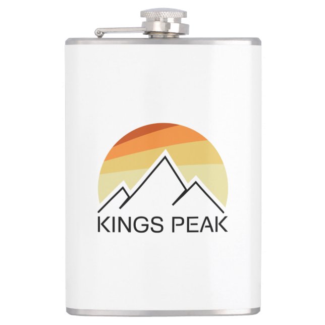 Kings Peak Utah Retro Fickplunta (Framsidan)