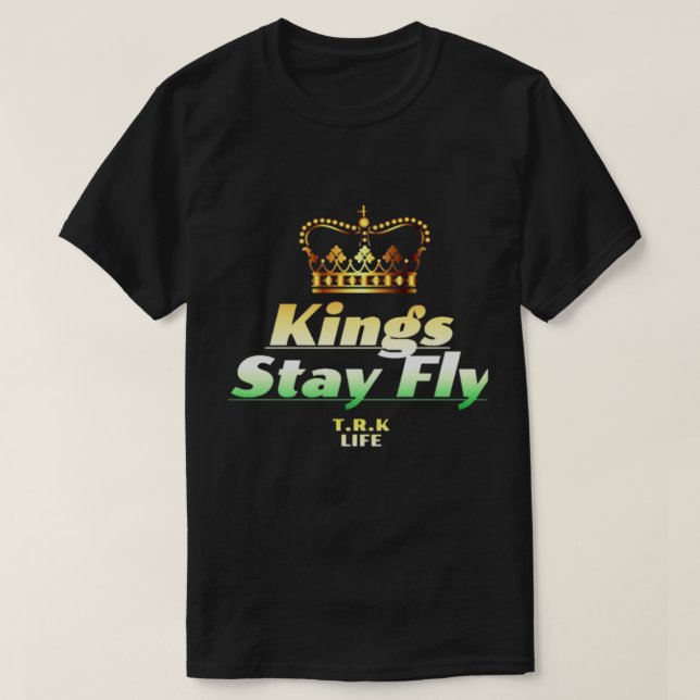 KINGS STAY FLY T.R.K LIVSSTIL T-SHIRT (Design framsida)