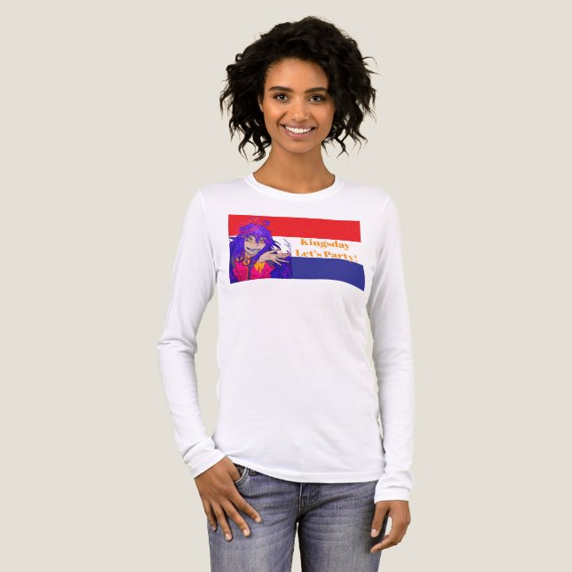 Kingsdag anime t shirt (Hel framsida)