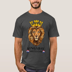 Kingsday Dutch Koningsdag Netherlands Kung Day Am T Shirt