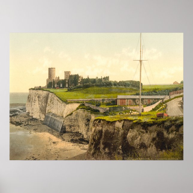 Kingsgate Castle, Margate, Kent, England Poster (Framsidan)
