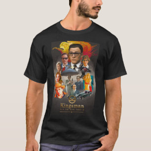 Kingsman: Det guld- cirklar T Shirt