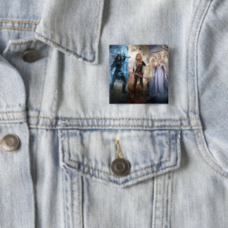 Kingsmen Chronicles Trilogy Fantasy Art Button Pin Knapp