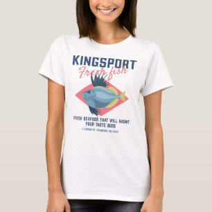 Kingsport Fresh Fish Lovecraftian T Shirt