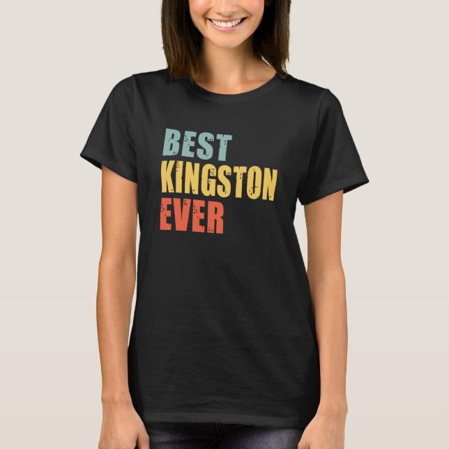 Kingston Best Ever Kingston T Shirt (Framsida)