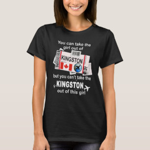 Kingston Boarding Pass Kingston Girl Kingston T Shirt