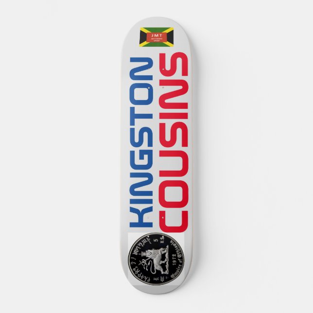 KINGSTON COUSINS OFFICIELL Skateboard (Framsida)