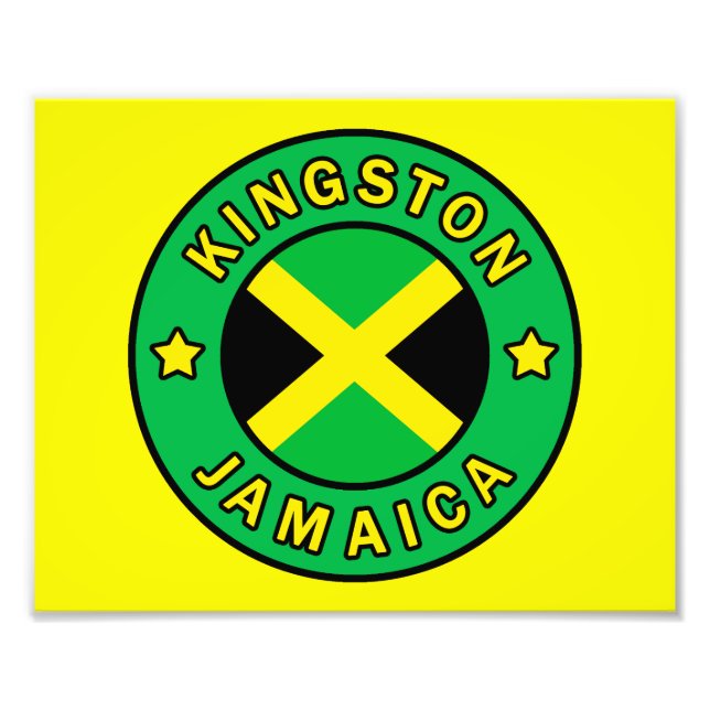 Kingston Jamaica Fototryck (Framsidan)