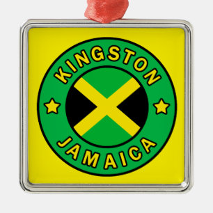 Kingston Jamaica Julgransprydnad Metall