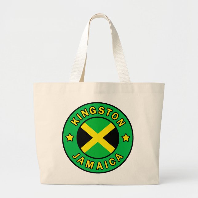 Kingston Jamaica Jumbo Tygkasse (Framsidan)