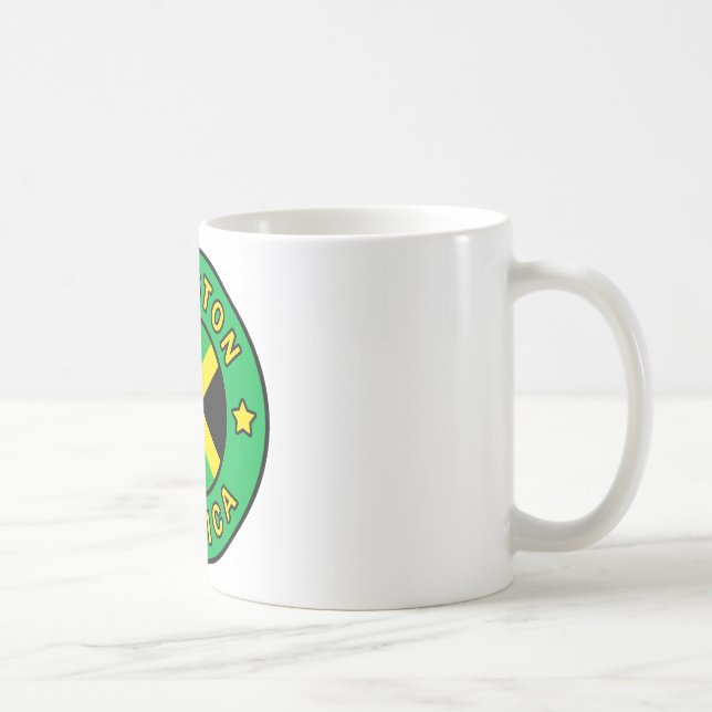 Kingston Jamaica Kaffemugg (Höger)